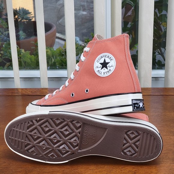 Converse Men's Chuck 70 Hi Canvas A03276C Brushed Brass/Egret/Black Multi Sizes - Picture 6 of 11